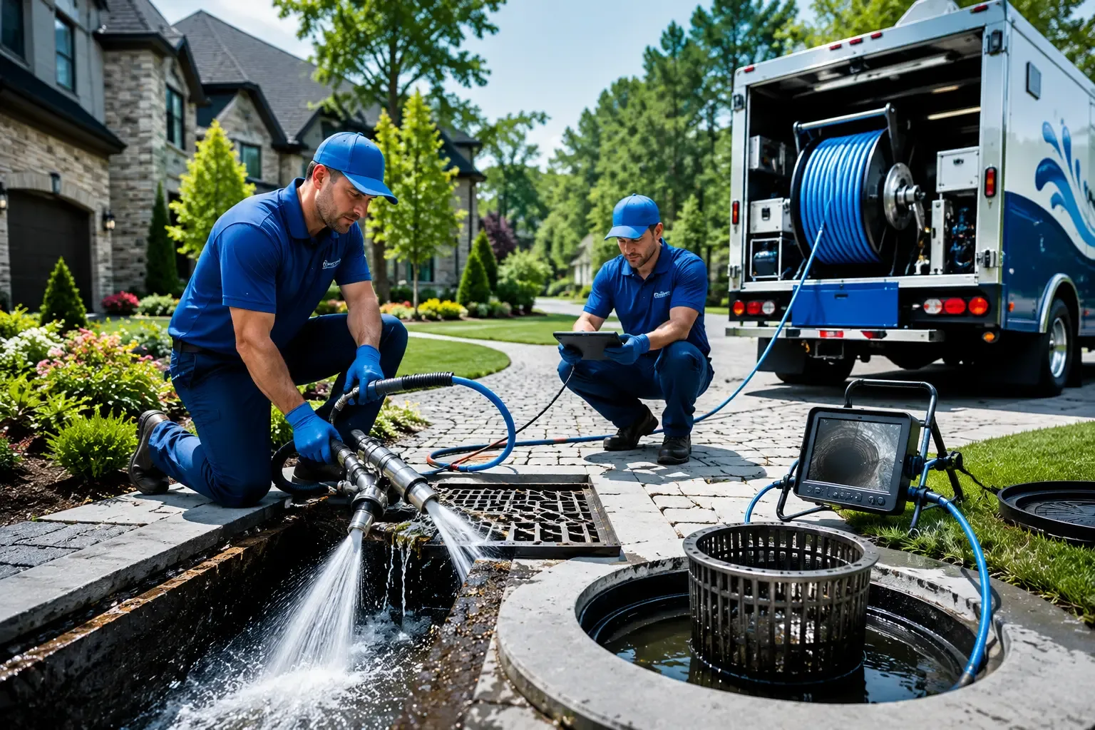 Local outdoor drain cleaning professionals in Loranger, LA