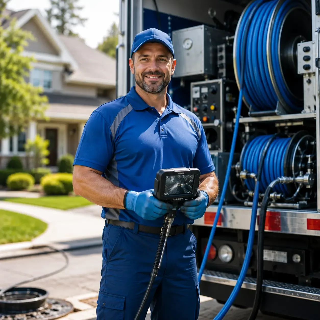 Local outdoor drain cleaning specialists in Loranger, LA